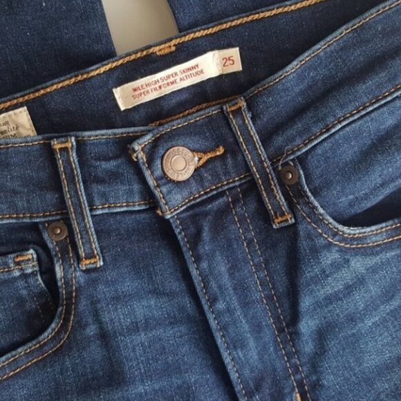 Levi's Mile High Skinny Jeans - Picture 4 of 16